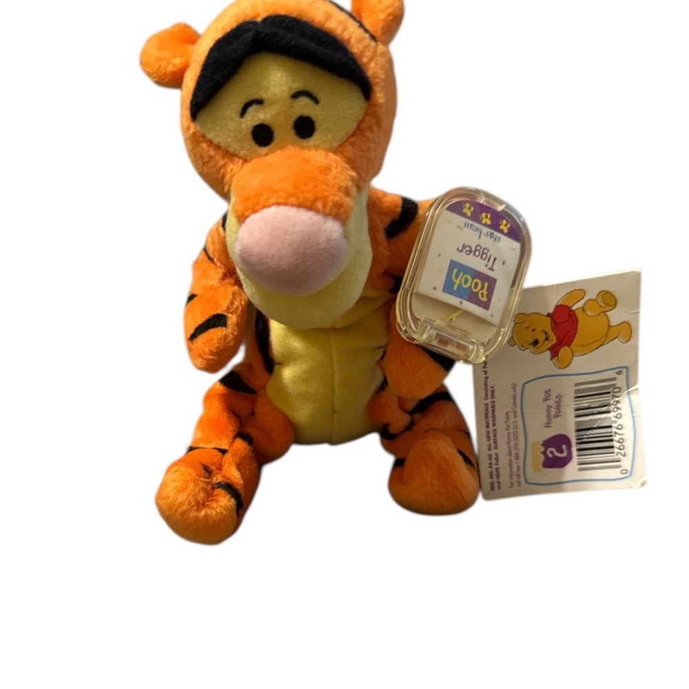 Disney Tigger Stuffed Animal - Orange and Black